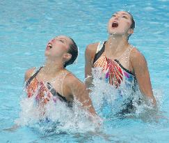Japanese pair second at synchronized swimming Olympic qualifier